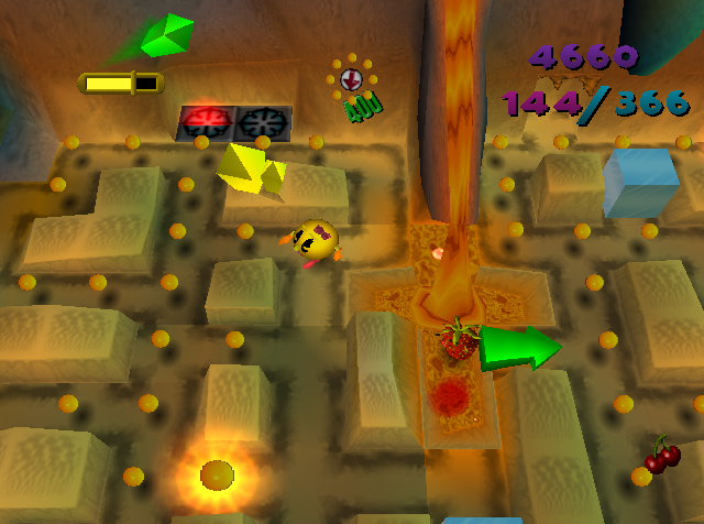 Ms Pac Man Maze Madness (Dreamcast)